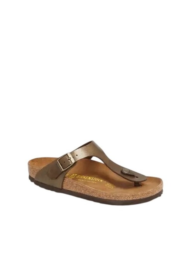 Birkenstock Gizeh Gold Brown Sandals